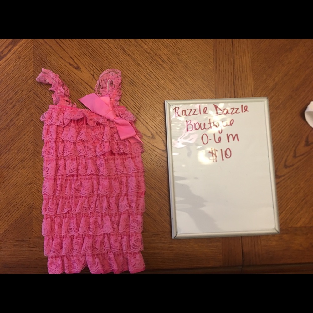 Lace onesie